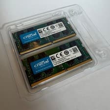 Crucial 32GB Kit (2 x16GB) DDR4 2666 SODIMM CT2K16G4S266M RAM Memory Mac