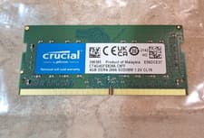 Crucial 4GB DDR4 2666 MHz SO-DIMM Memory Module Laptop Computer RAM CT4G4SFS8266