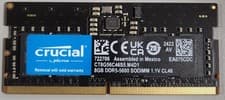 MICRON CT8G56C46S5.M4D1 8GB (1 X 8GB) PC5-44800 = 5600MHZ LAPTOP RAM #166746#