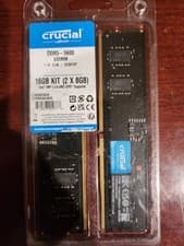 Crucial RAM 16GB Kit (2x8GB) DDR5 5600MHz UDIMM Desktop Memory CT8G56C46U5.M4D1