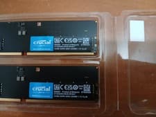 64GB (2x32GB) Crucial Micron DDR5-4800 RAM UDIMM Memory Desktop (CT32G48C40U5)