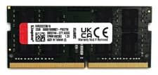 Kingston 16GB DDR4 3200MHz PC4-25600 2Rx8 SODIMM Laptop Memory RAM KVR32S22D8/16