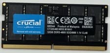 Crucial RAM 32GB DDR5 4800MHz CL40 Laptop Memory CT32G48C40S5