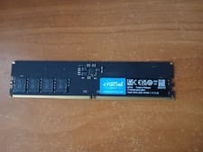 1x16GB Crucial Micron DDR5-4800 RAM Memory Desktop (CT16G48C40U5)