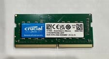 Crucial 8GB DDR4 2666 MHz PC4-21300 SODIMM Laptop Memory RAM (CT8G4SFRA266)