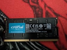 Crucial CT32G48C40S5 DDR5 32GB 4800MHz Laptop RAM Stick C40 SODIMM