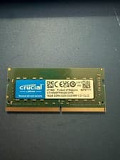 Crucial 16 GB DDR4 3200 SODIMM Laptop Ram Memory CT16G4SFRA32A