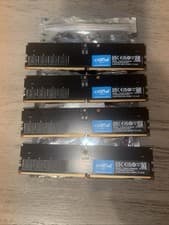 Crucial 32GB RAM DDR5‑4800 UDIMM CT32G48C40U5.M16A1 | Desktop DDR5 Memory Stick