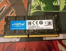 Crucial 16GB DDR4 2666MHz SO-DIMM Laptop RAM Memory