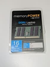 Centon memoryPOWER 16GB 1x16GB DDR5 4800 CL40 SODIMM Laptop RAM Memory