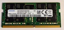 Samsung 32GB 2Rx8 PC4-2666V-TG1-11 DDR4 21300MHz Laptop SDRAM M471A4G43MB1-CTDQ