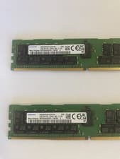 32GB SERVER RAM - TWO M393A4K40EB3-CWE SAMSUNG  (1X32GB) 2RX4 PC4-3200AA