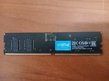 1x8GB Crucial Micron DDR5-5600 RAM Memory Desktop UDIMM (CT8G56C46U5)