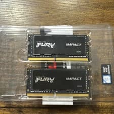 Kingston FURY Impact DDR4 3200MHz 64GB (2 x 32) SODIMM RAM: KF432S20IBK2/64