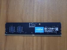 1x8GB Crucial Micron DDR5-4800 RAM Memory UDIMM Desktop (CT8G48C40U5)
