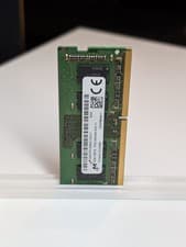 Micron 4GB 1x4GB DDR4 3200 PC4-25600 CL22 1.2V 1Rx16 SO-DIMM Laptop Memory