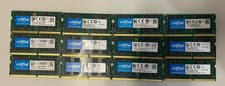 Lot of 12 Crucial 16GB DDR4-2666 SO-DIMM RAM CT16G4SFD8266 Tested