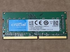 Crucial 8GB DDR4-2666 SODIMM RAM CT8G4SFS8266 Laptop Memory 1.2V CL19 Working