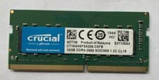 Crucial 16GB DDR4 2666Mhz SODIMM Laptop Memory RAM CT16G4SFS8266