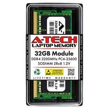 A-Tech 32GB RAM Replacement for CT32G4SFD832A | DDR4 3200MHz 32GB, Multicolor